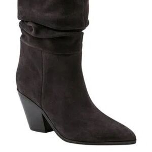 Fisher LTD Myles Bootie Suede Gray Size 7